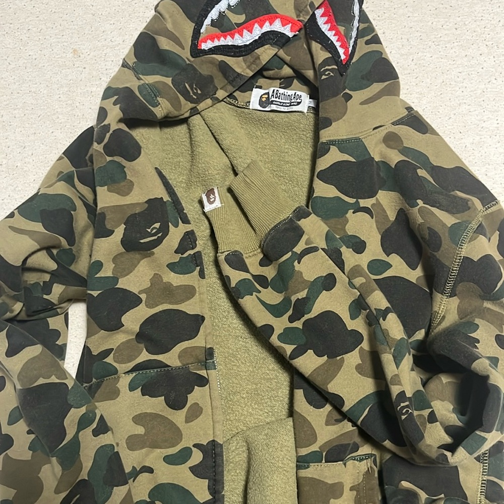 Medium sized bape jacket. New
